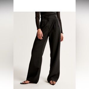 Abercrombie Sloane Tailored Wide Leg Pant